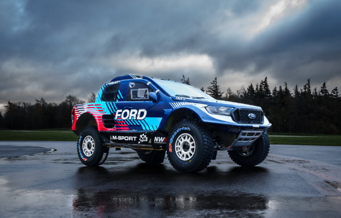M-Sport Ranger front 2024 Dakar Rally